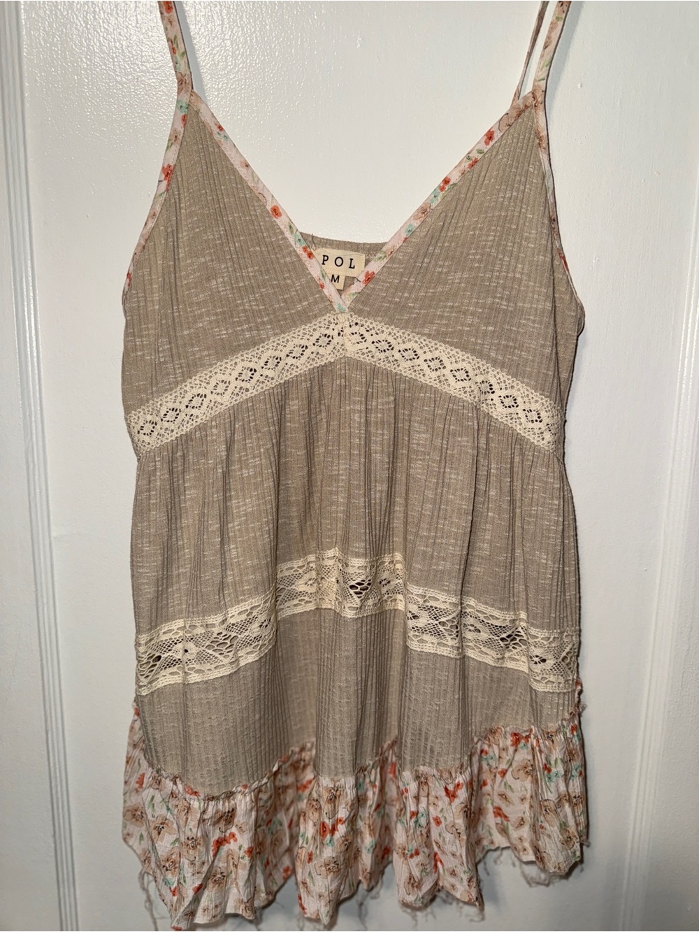 Boho Floral Tank Top